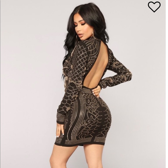Fashion Nova Brightest Gem Dress - New with Tags - Picture 7 of 7